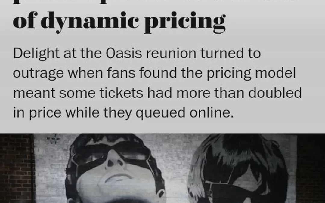 Anger Over Oasis Ticket Prices