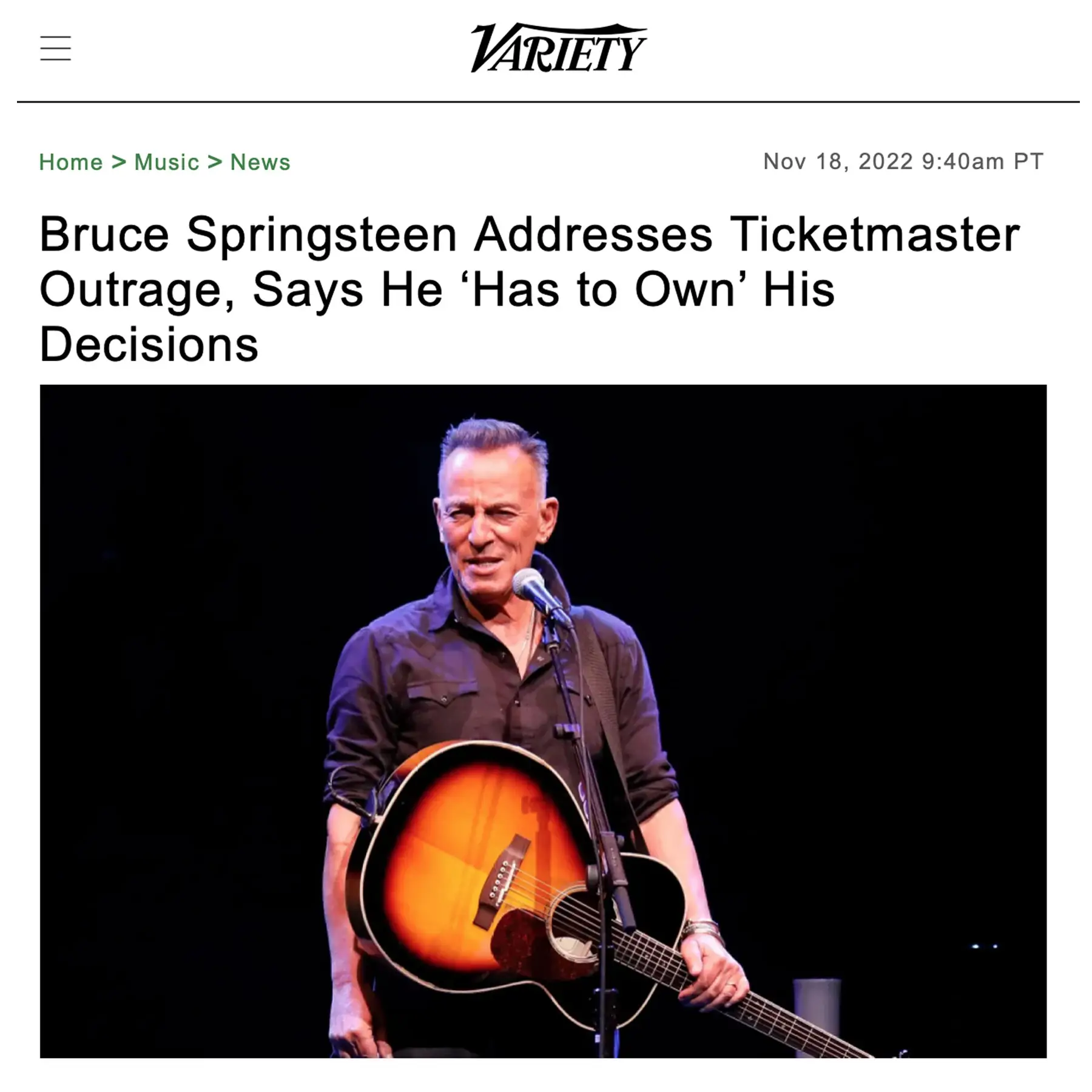 $5000 Bruce Springsteen Tickets