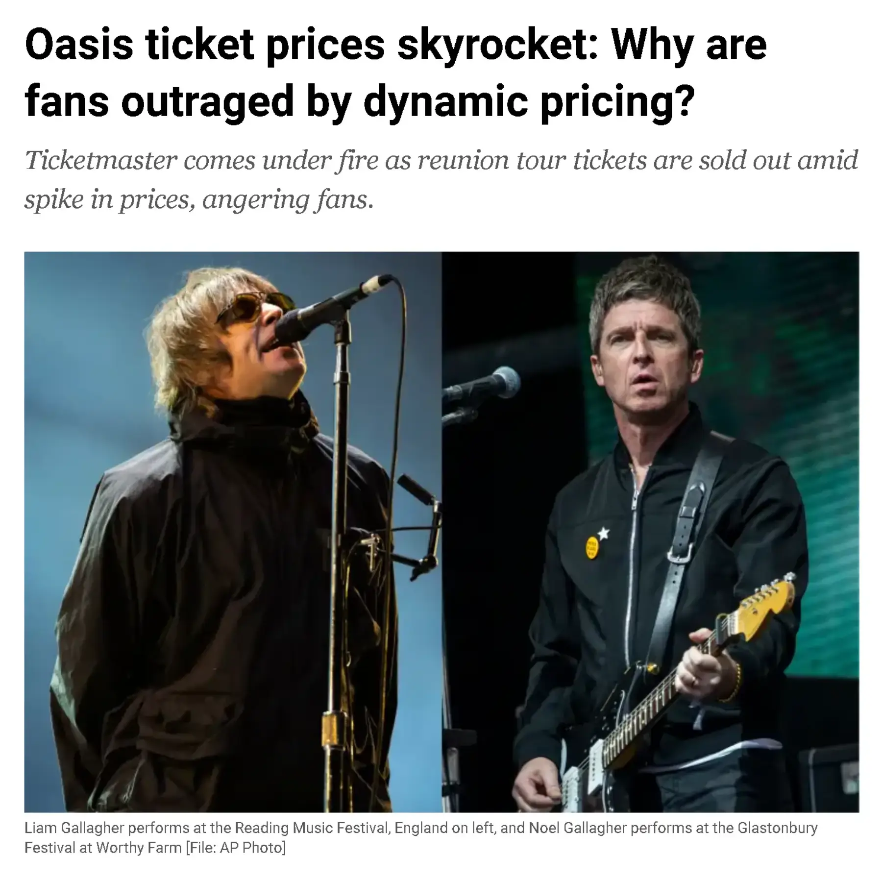 Skyrocketing Ticket Prices