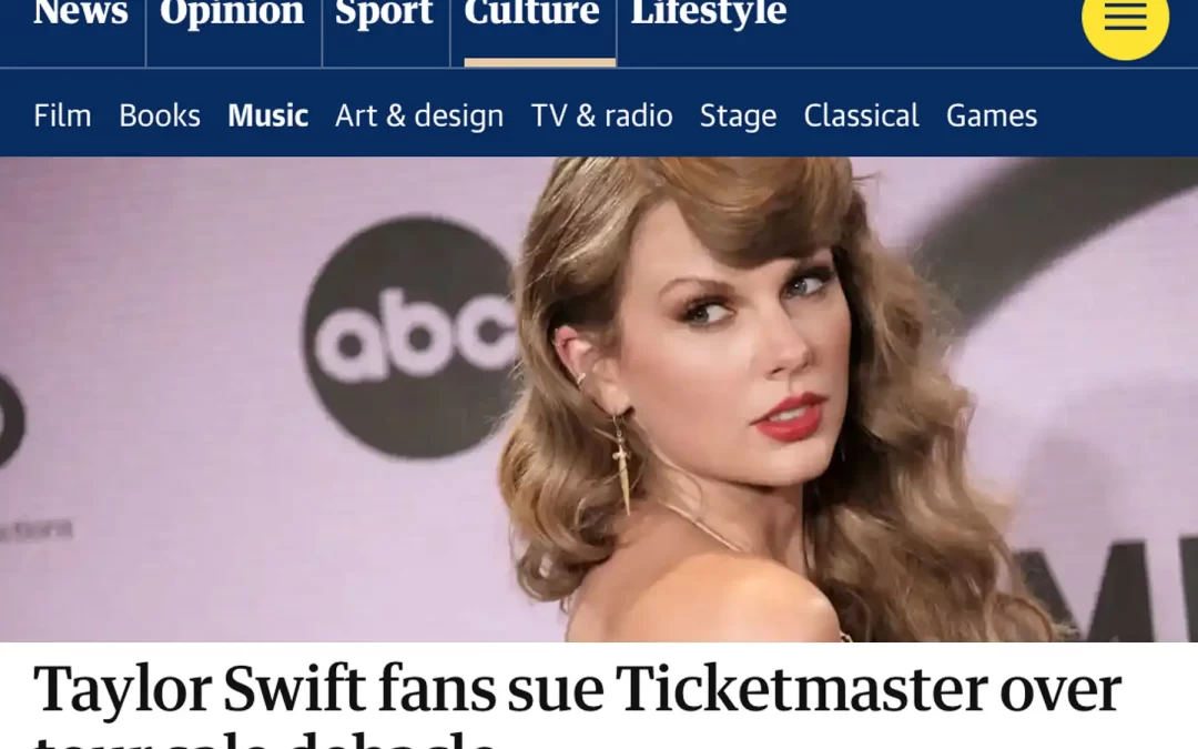 Taylor Swift Fans Sue Ticketmaster