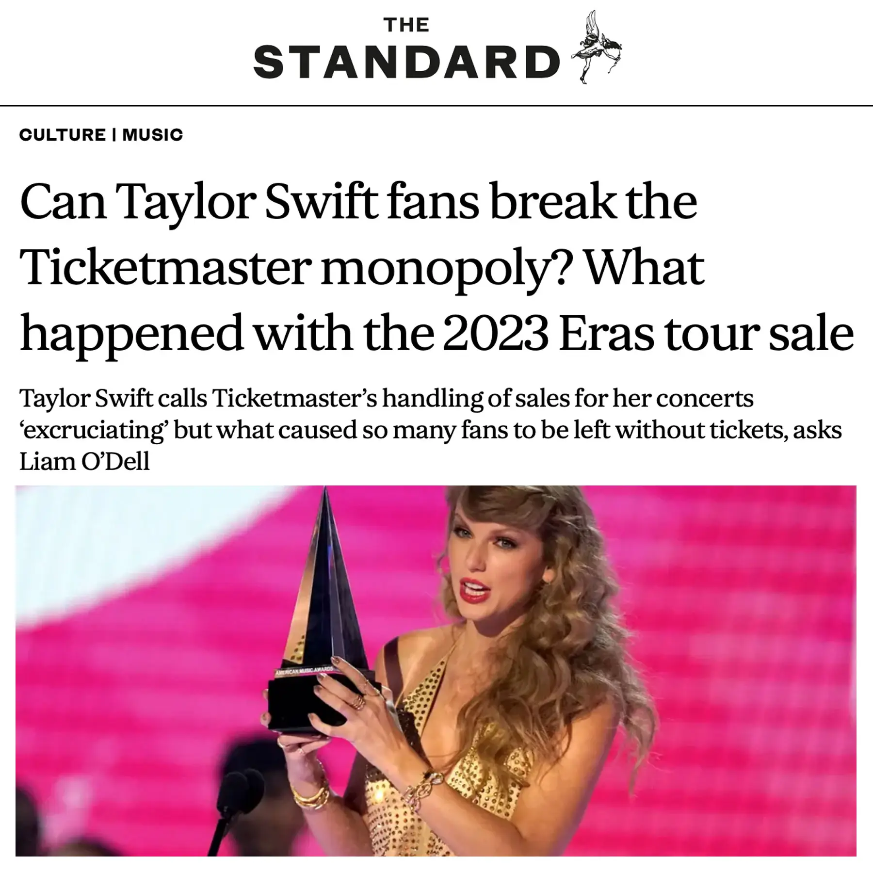 Can Taylor Swift Fans Break the Live Nation Monopoly?