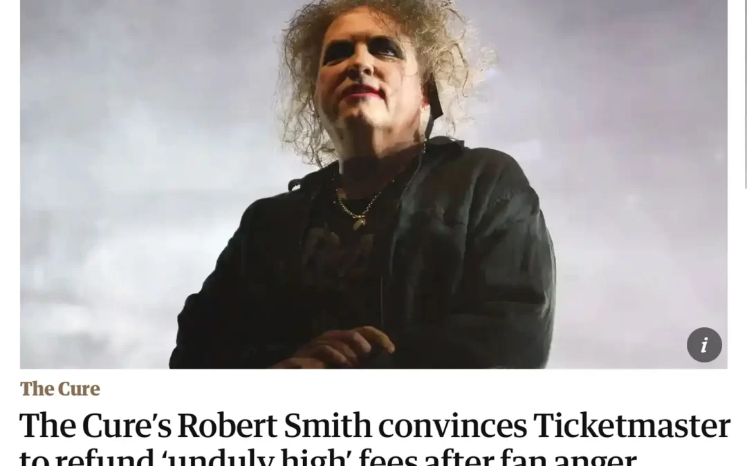 Robert Smith Demands Refunds