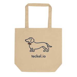 teckel tote — oyster