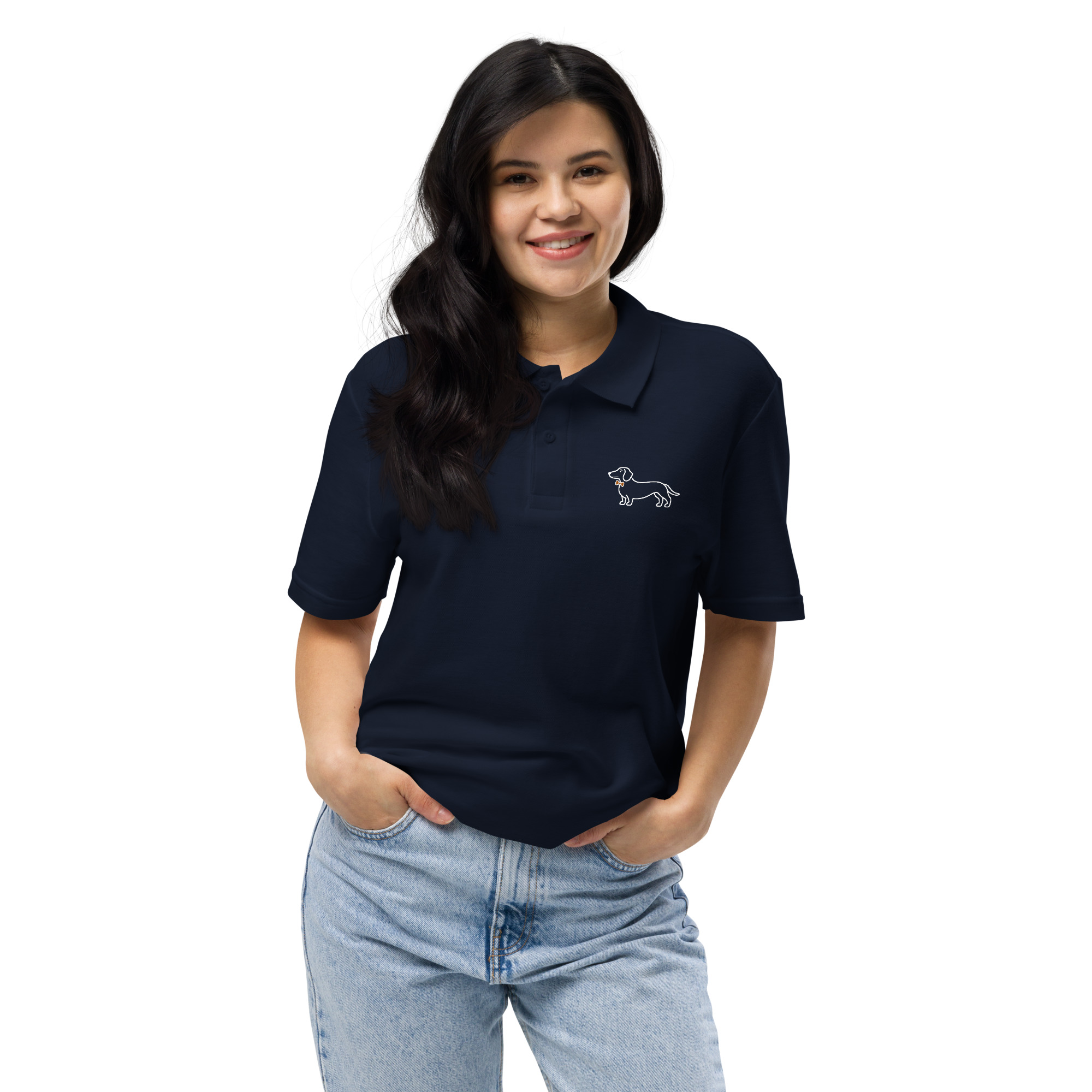 teckel polo — navy 1 teckel polo — navy