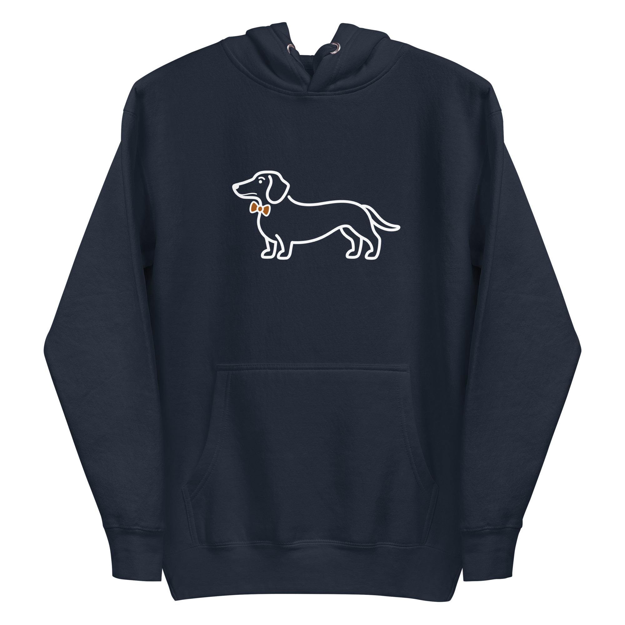 teckel hoodie — navy 1 teckel hoodie — navy