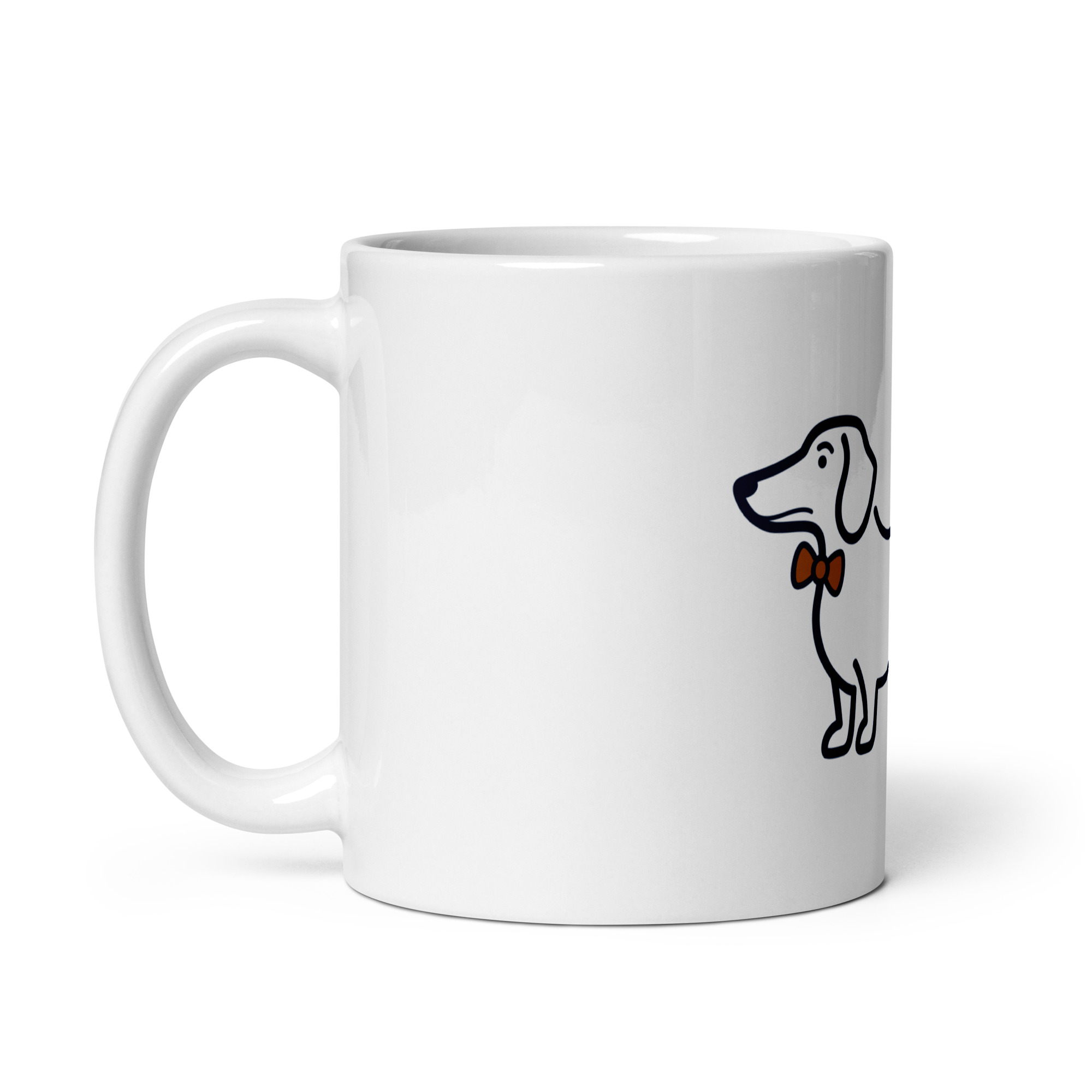 teckel mug — white 2 teckel mug — white - Image 2