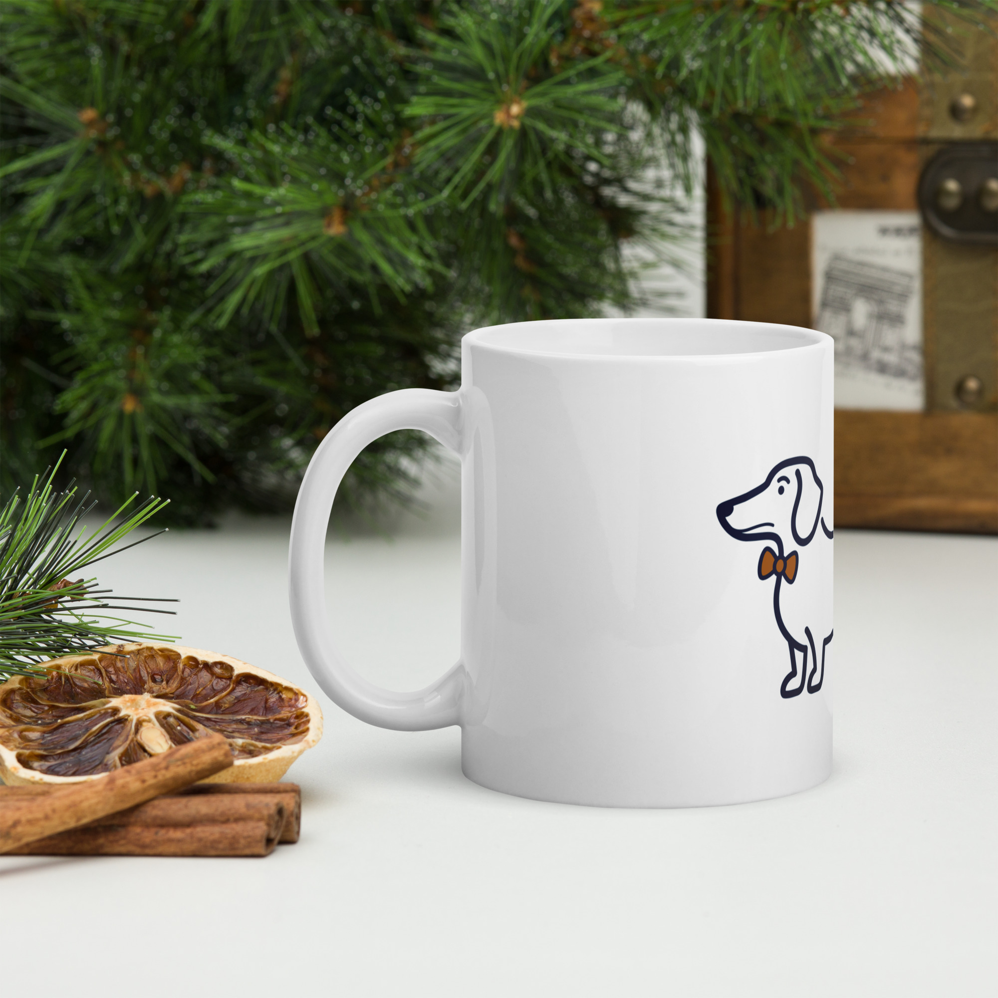 teckel mug — white 8 teckel mug — white - Image 8
