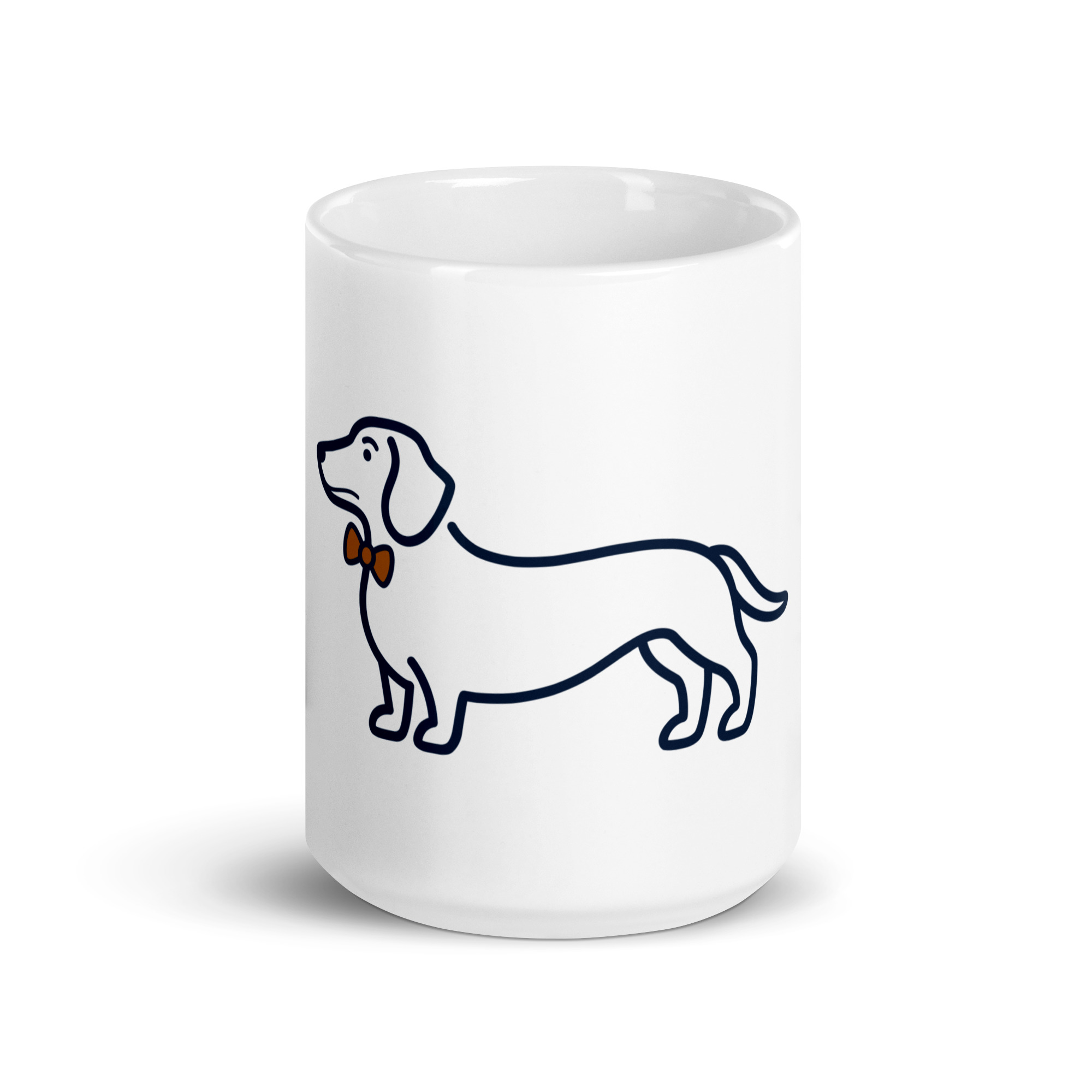 teckel mug — white 4 teckel mug — white - Image 4
