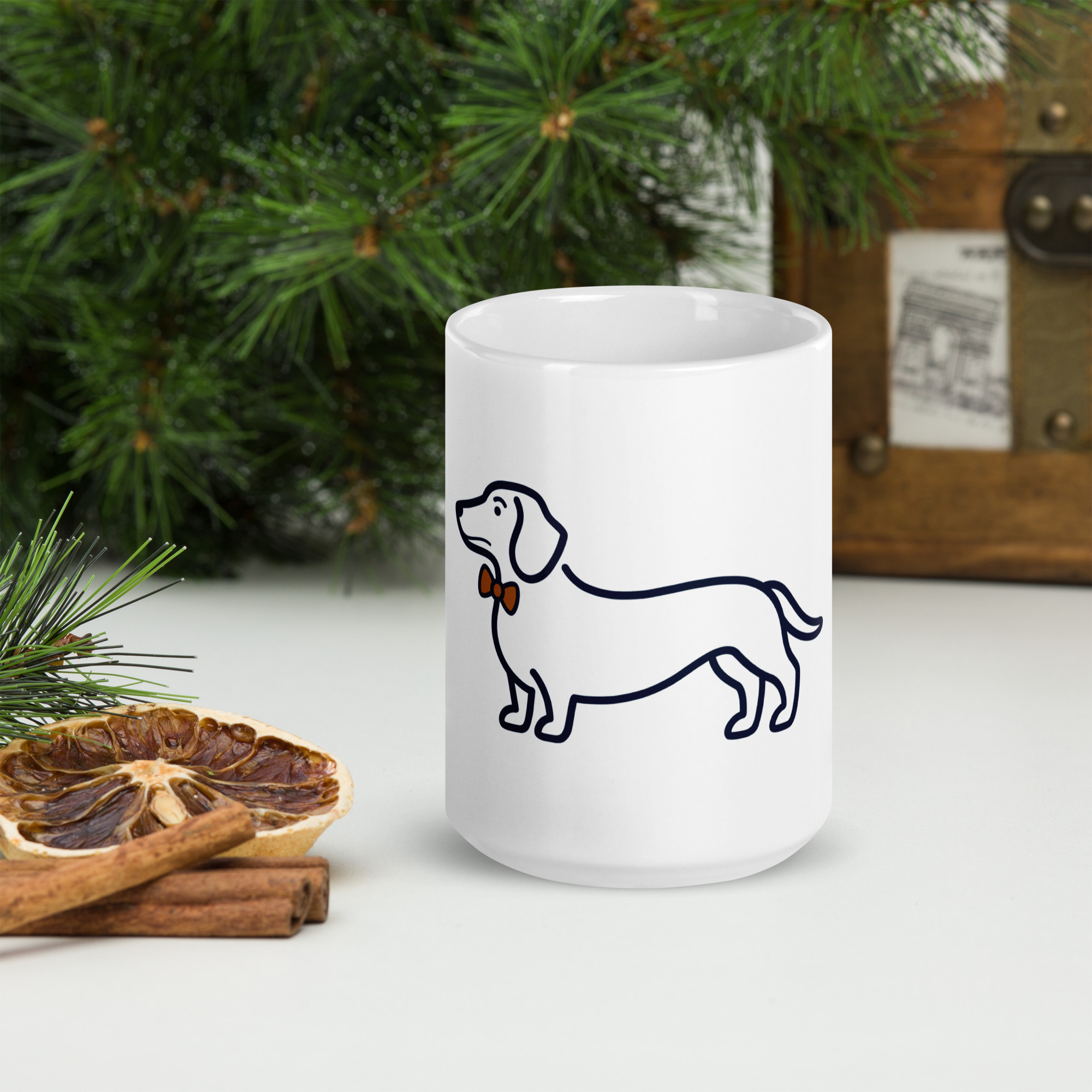 teckel mug — white 12 teckel mug — white - Image 12