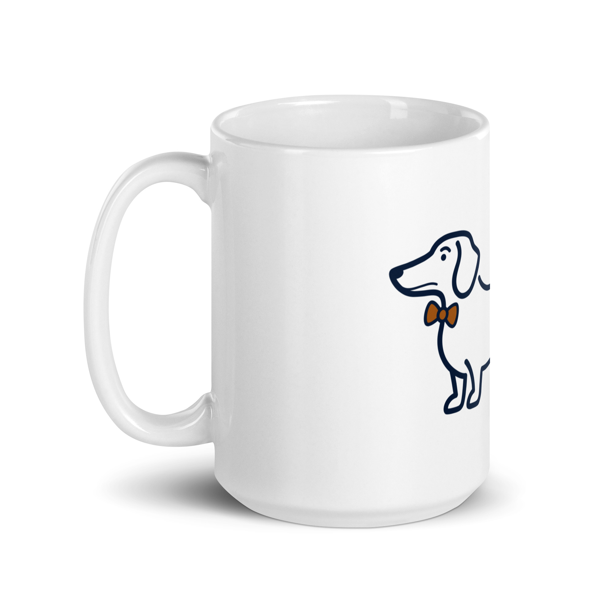 teckel mug — white 3 teckel mug — white - Image 3