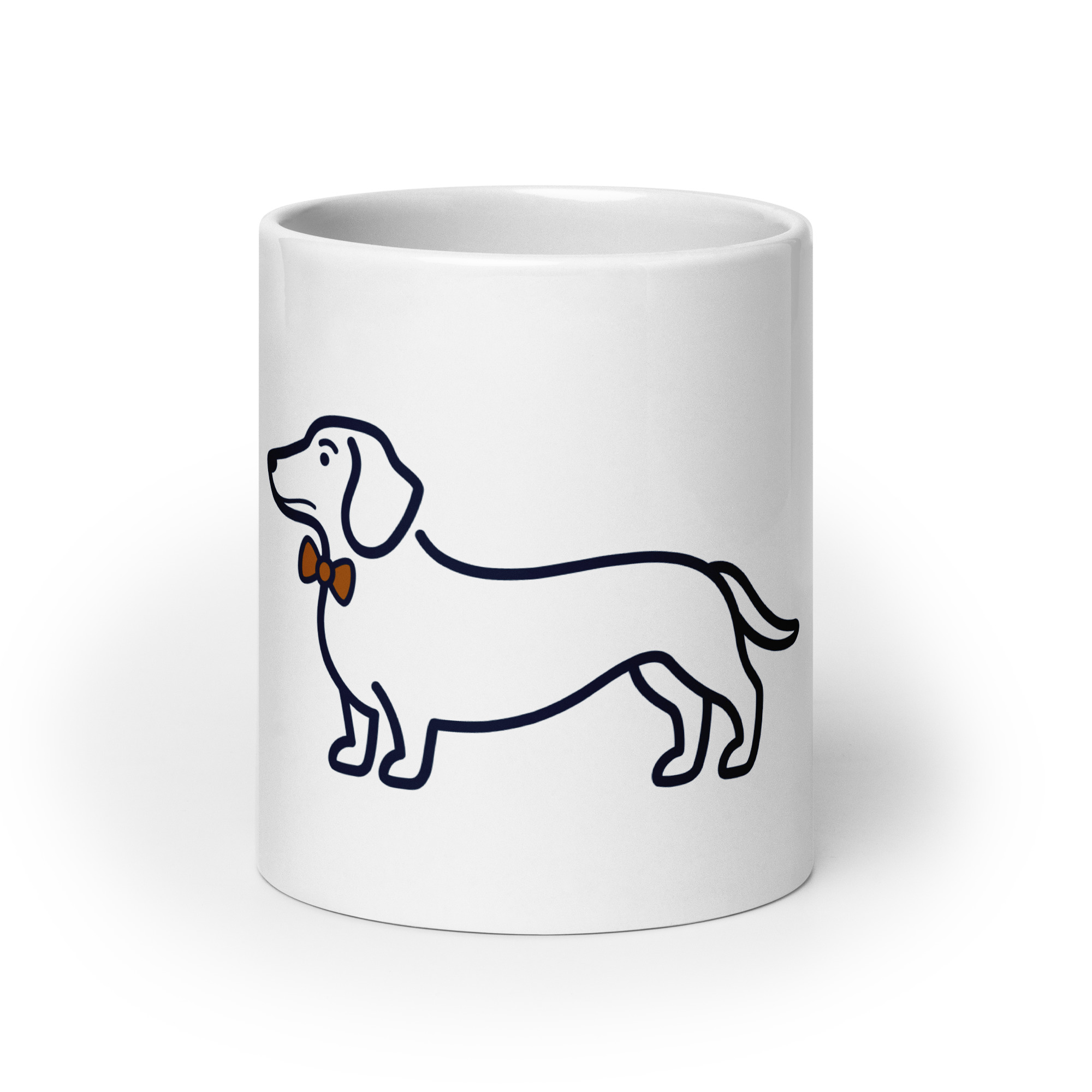 teckel mug — white 6 teckel mug — white - Image 6