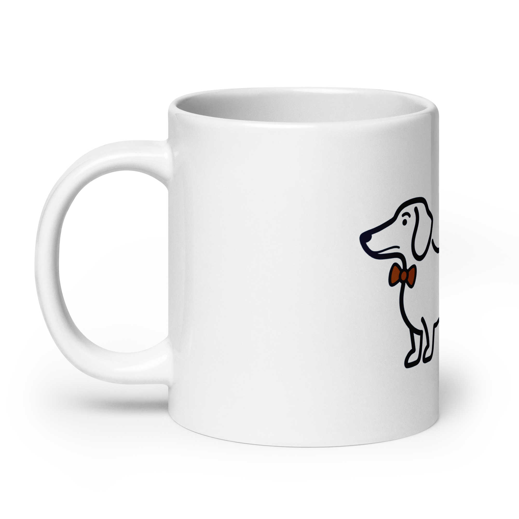 teckel mug — white 5 teckel mug — white - Image 5