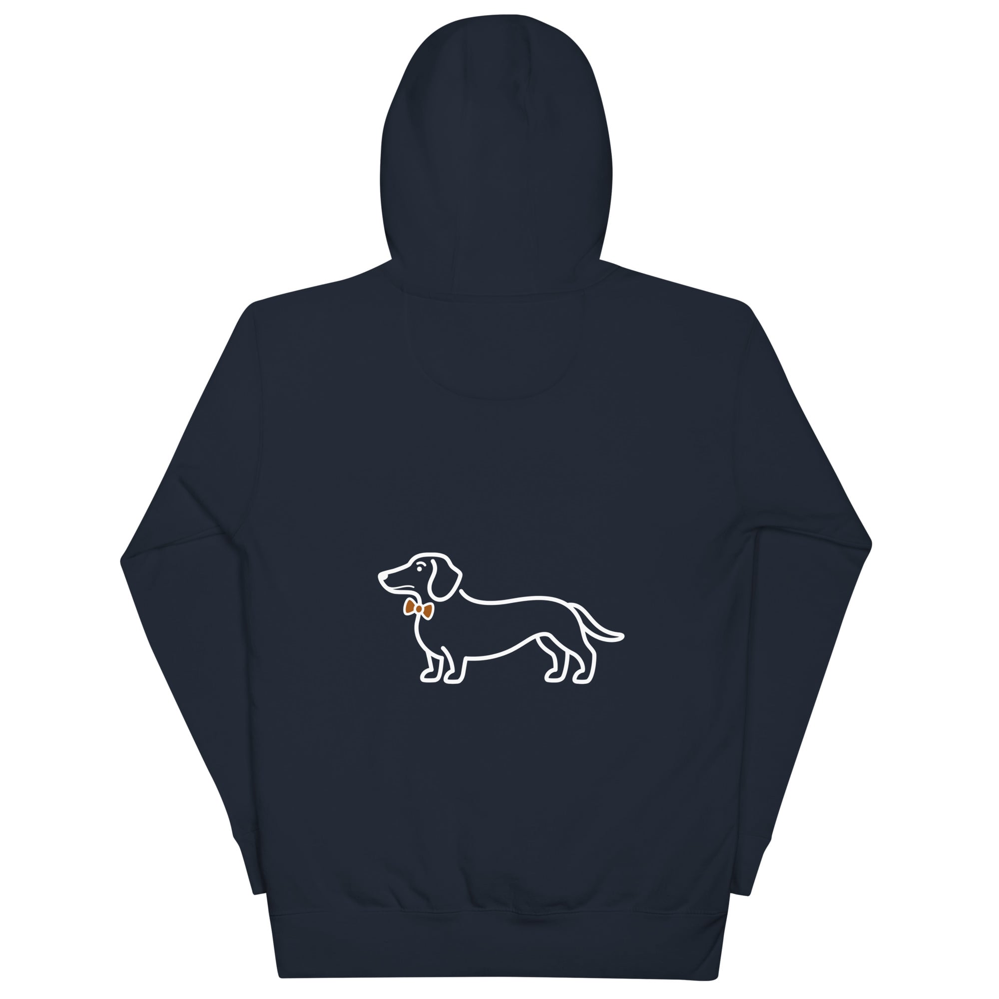 teckel hoodie — navy 4 teckel hoodie — navy - Image 4