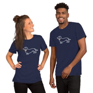 teckel tee — navy