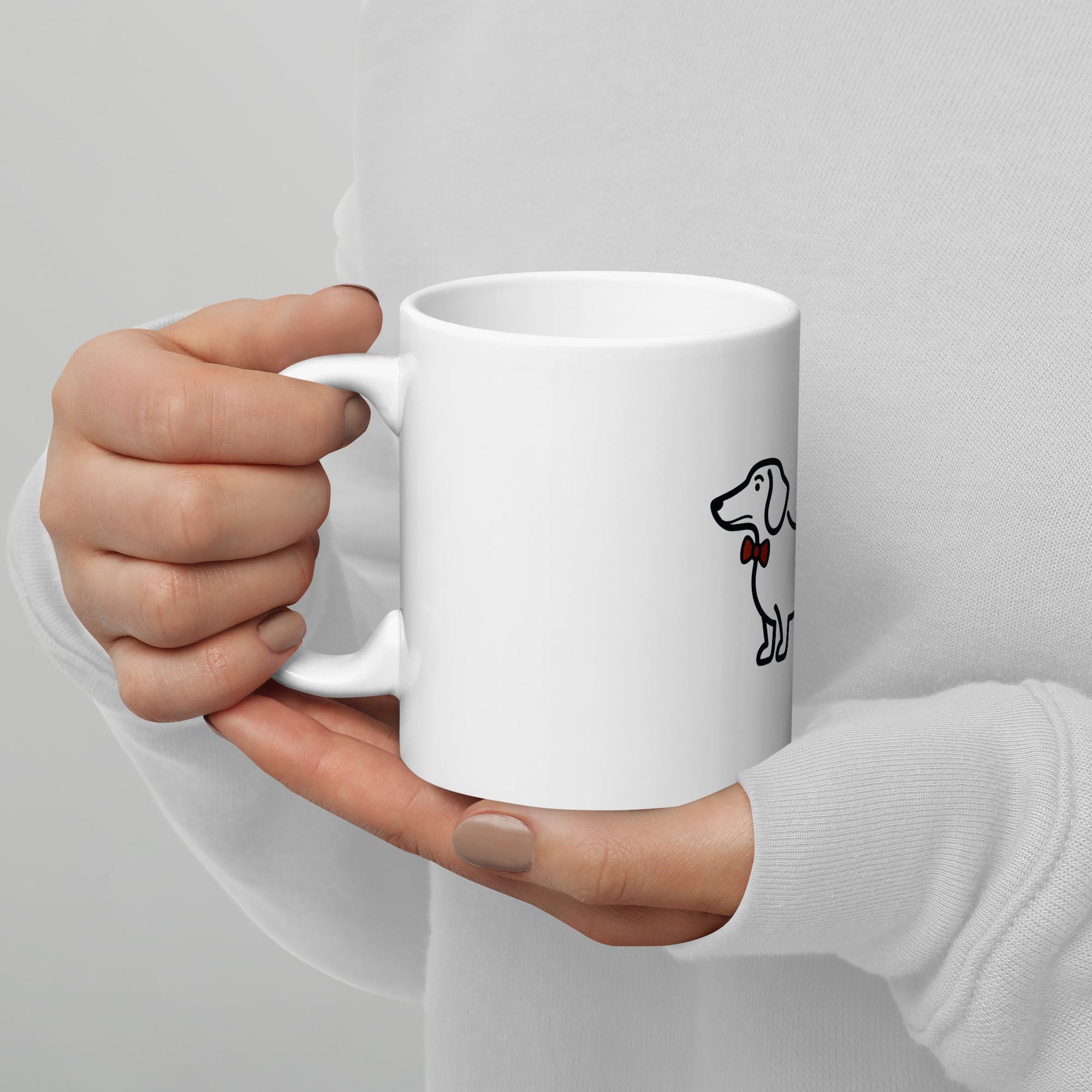 teckel mug — white 1 teckel mug — white